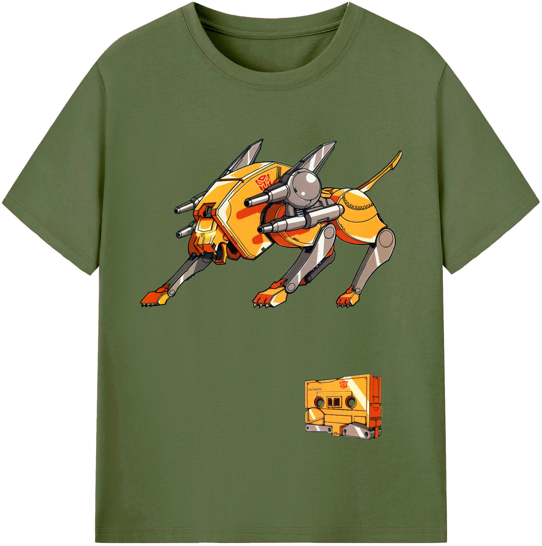 （画像用）  綿100％半袖Tシャツ（フロントプリント）